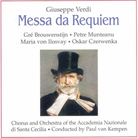 Lacrymosa (Messa da Requiem) ft. Oskar Czerwenka, Maria von Ilosvay, Chorus and Orchestra of the accademia nazionale di Santa Cecilia di Roma & Petre Munteanu