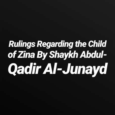 Child of Zinaa - Class 01 ft. Translated by Abu Moosa Raha Batts