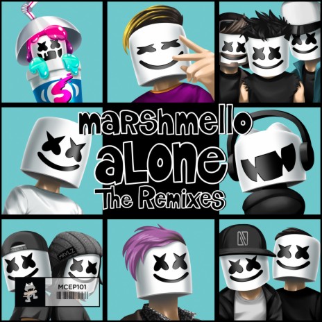 Marshmello - Alone (Lyrics) 