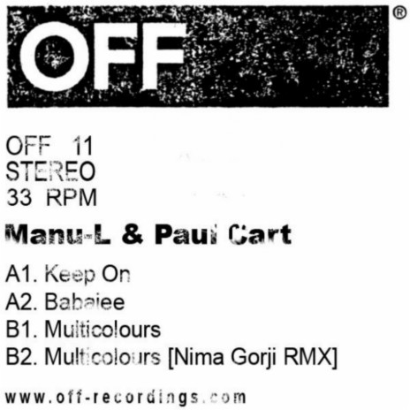 Multicolours (Original Mix) ft. Paul Cart | Boomplay Music