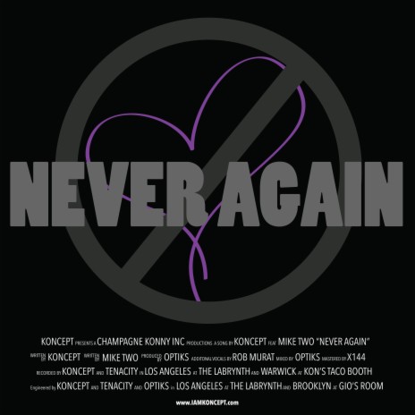 Never Again (feat. Mike Two) | Boomplay Music