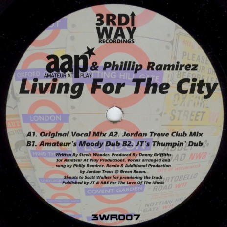 Living For The City (Original Vocal Mix) ft. Phillip Ramirez