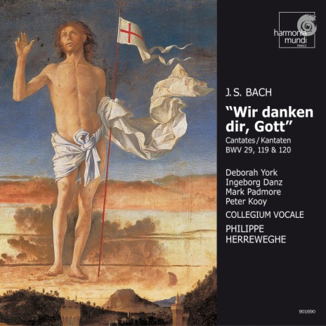 Wir danken dir, Gott, wir danken dir, BWV 29: 7. Arie "Halleluja, Stärk und Macht" ft. Ingeborg Danz & Philippe Herreweghe | Boomplay Music