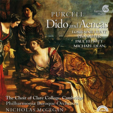 Dido and Aeneas: Act I: Ah! Belinda ft. Philharmonia Baroque Orchestra & Nicholas McGegan | Boomplay Music