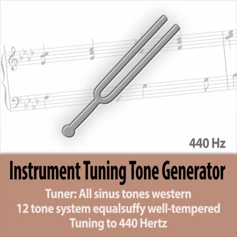 sinus tone pitch A5 - 880 Hz - Treble a