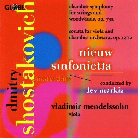 Sonata for Viola and Chamber Orchestra, Op. 147a: III. Adagio
