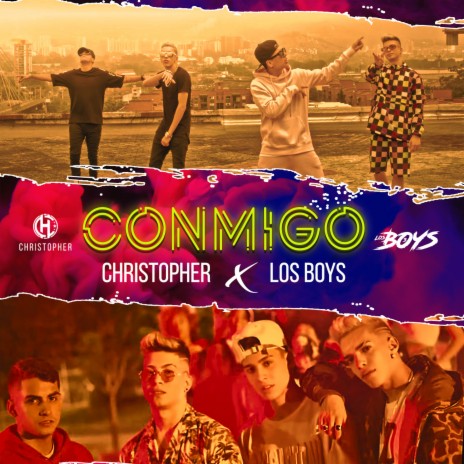 Conmigo ft. Los Boys | Boomplay Music