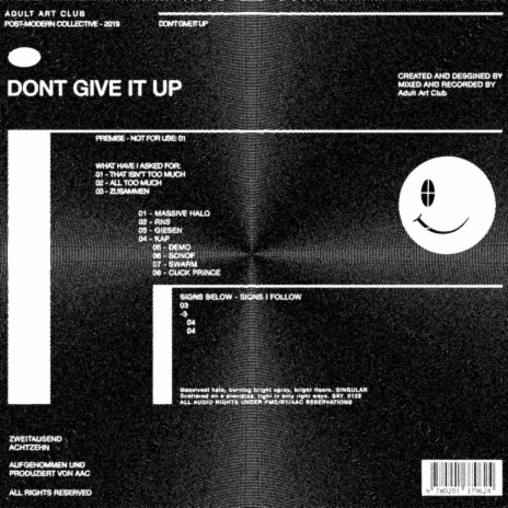 Don't Give It Up | Boomplay Music