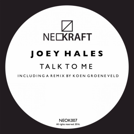 Talk To Me (Koen Groeneveld Remix) | Boomplay Music