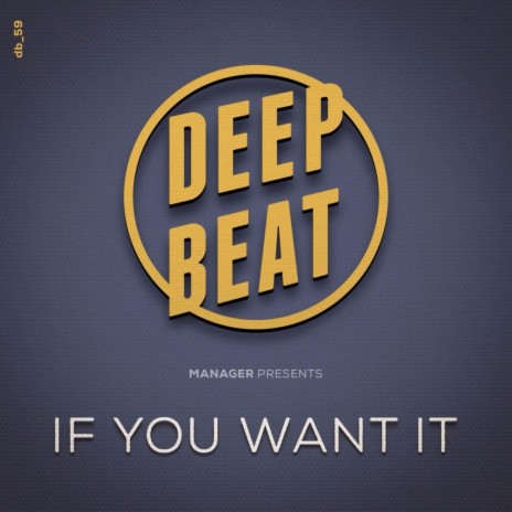 If You Want It (Original Mix) | Boomplay Music