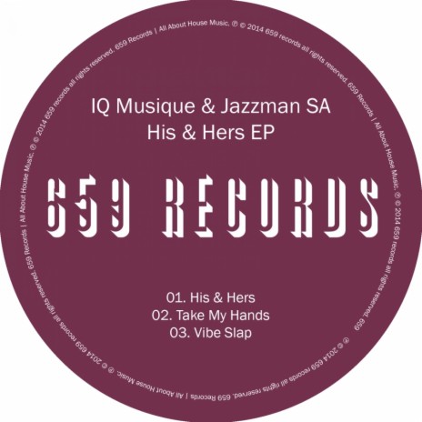 His & Hers (Original Mix) ft. Jazzman SA | Boomplay Music