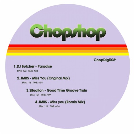 Chopshop Music Turns Me On Volume 3 (Good Time Groove Train)
