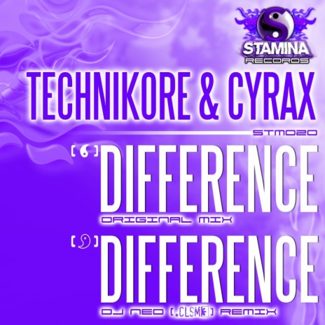Difference (Original Mix) ft. Cyrax | Boomplay Music