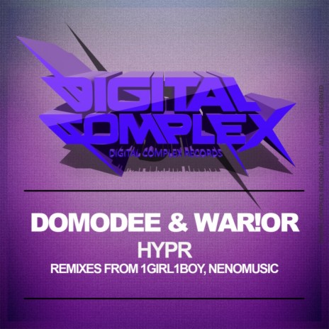 DomoDee - HYPR (Original Mix) ft. Warr!or MP3 Download & Lyrics