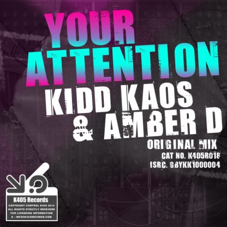 Your Attention (Original Mix) ft. Amber D | Boomplay Music