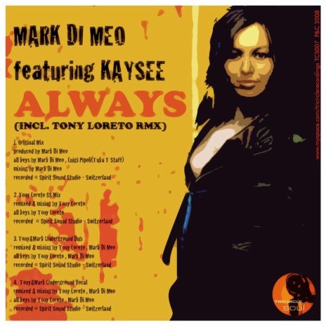 Always (Tony & Mark Underground Dub) ft. Kaysee