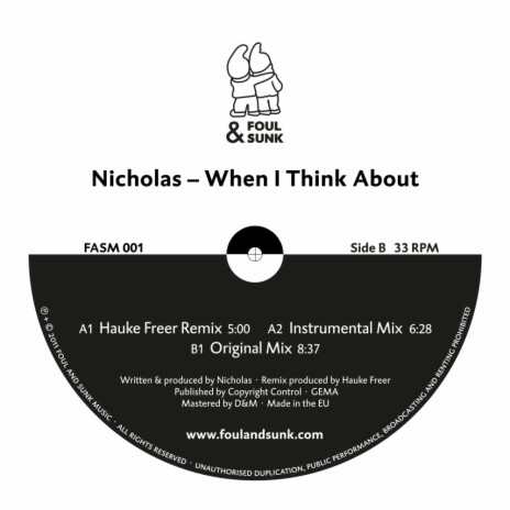 When I Think About (Hauke Freer Remix)