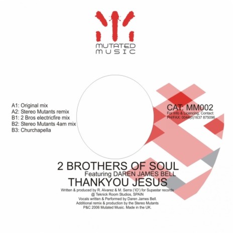 Thankyou Jesus (Churchapella) ft. Daren James Bell | Boomplay Music