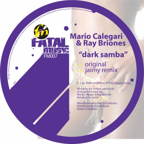 Dark Samba (Jaimy Remix) ft. Ray Briones | Boomplay Music