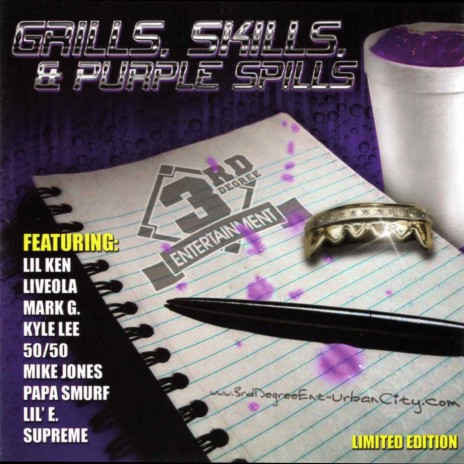 Grills, Skills & Purple Spills (feat. Mark G, Liveola & Supreme) | Boomplay Music