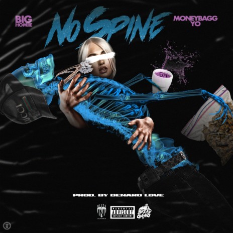 No Spine ft. Moneybagg Yo | Boomplay Music