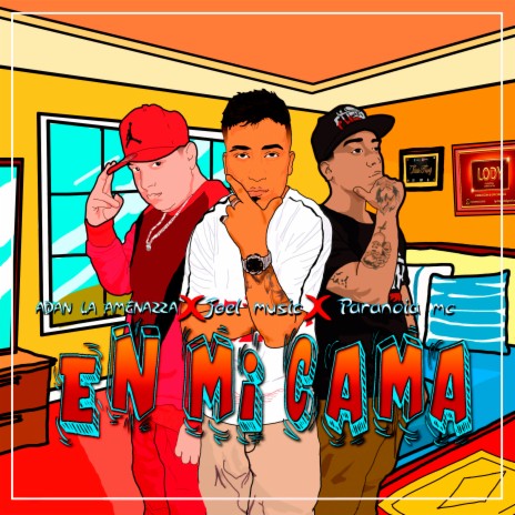 En Mi Cama ft. Paranoia Mc & Adan la amenazza | Boomplay Music