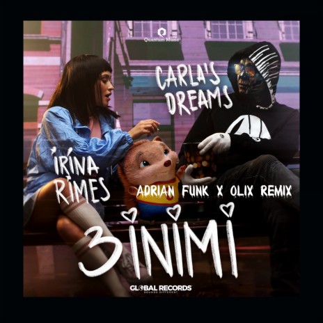 3 Inimi (Adrian Funk X OLiX Remix) ft. Carla's Dreams | Boomplay Music